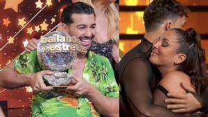 Jorge González y Anabel Pantoja, en la final de Bailando con las estrellas.