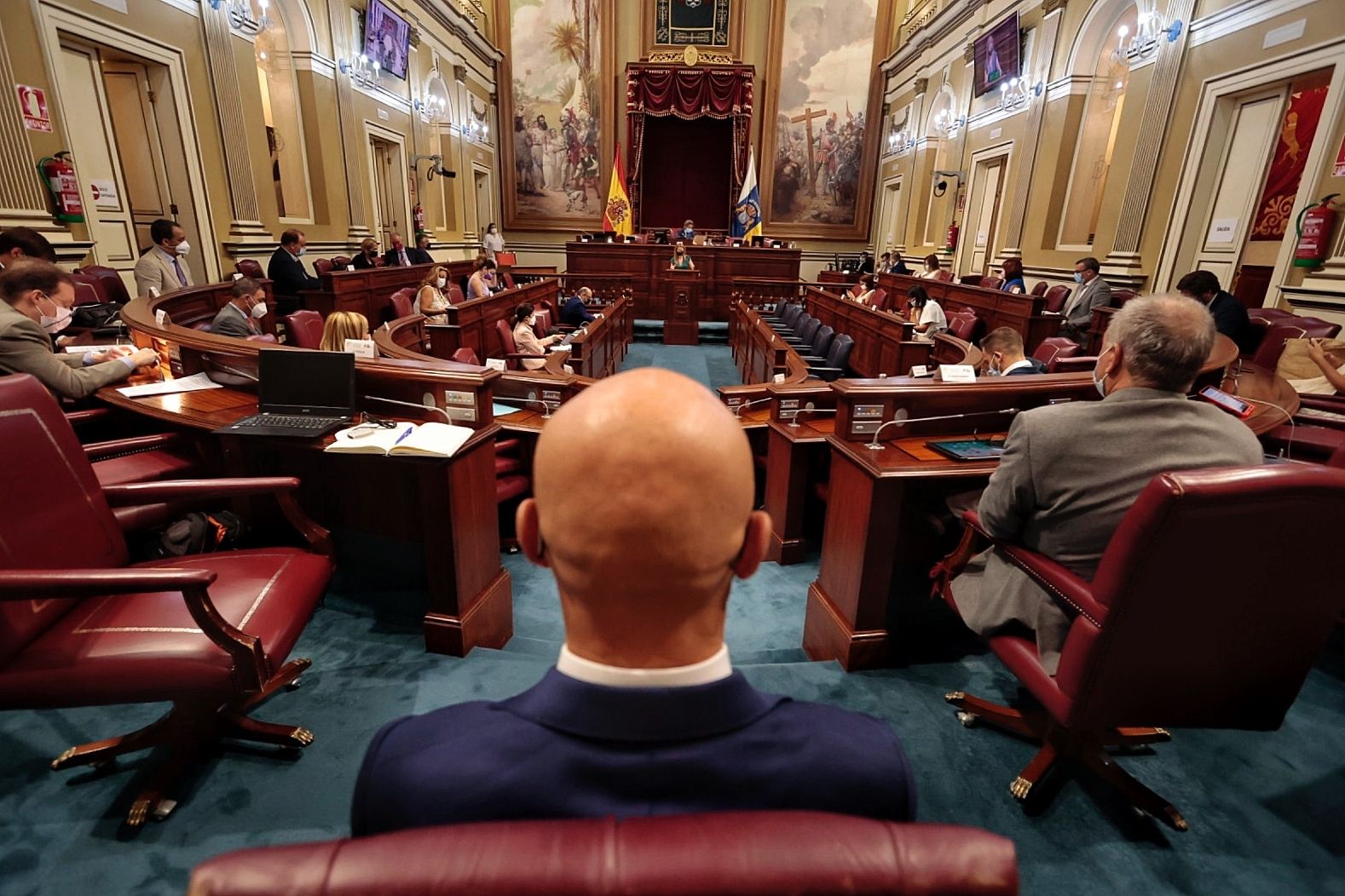 Pleno del Parlamento de Canarias