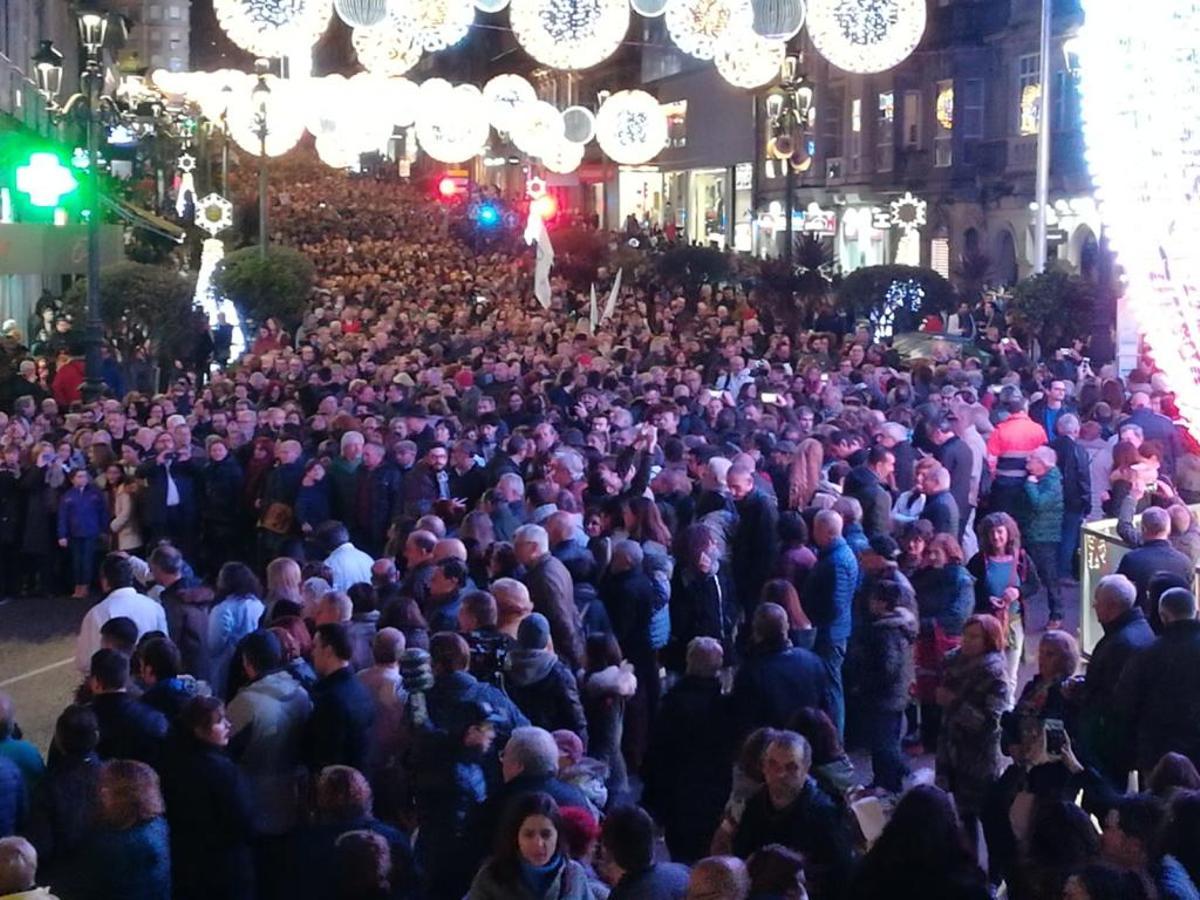 Más de 37.000 personas claman en Vigo en defensa de la sanidad pública y la Atención Primaria