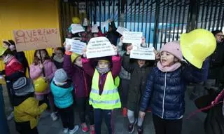 Las familias del CPI Soledad Puértolas de Zaragoza instan a los políticos a que hagan los deberes