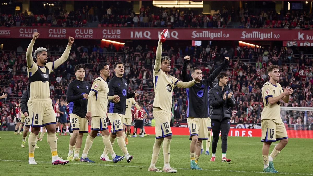 Lamine se parece cada día más a Messi