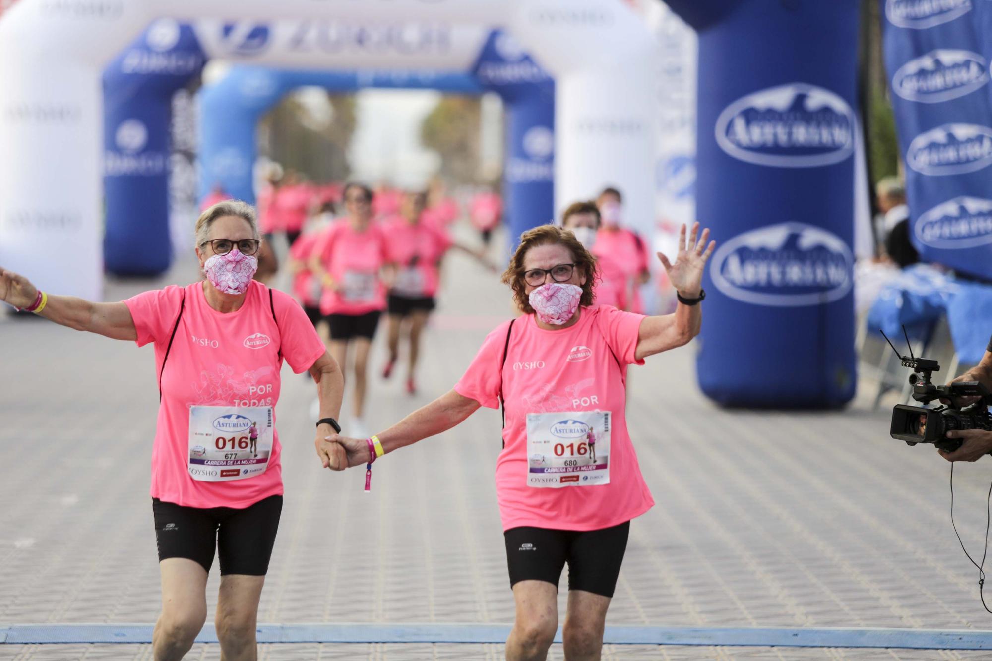 Las mejores imágenes de la carrera de la Mujer en València