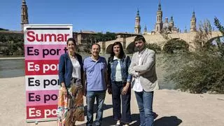 Sumar Aragón responde a Abascal y asegura que defenderá en Europa la "gestión eficiente" del agua