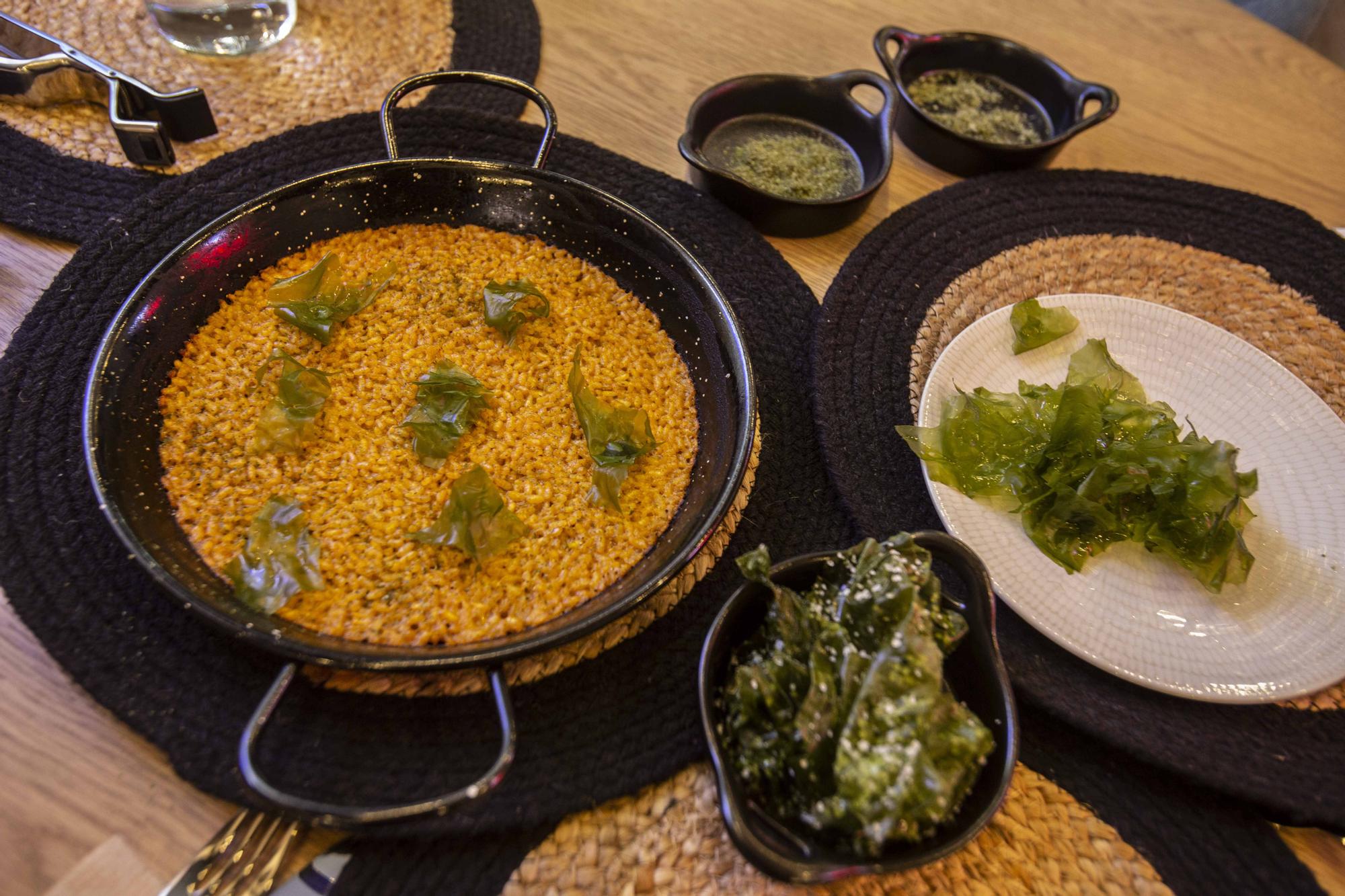 La lechuga de mar empieza a llegar a los restaurantes de Alicante