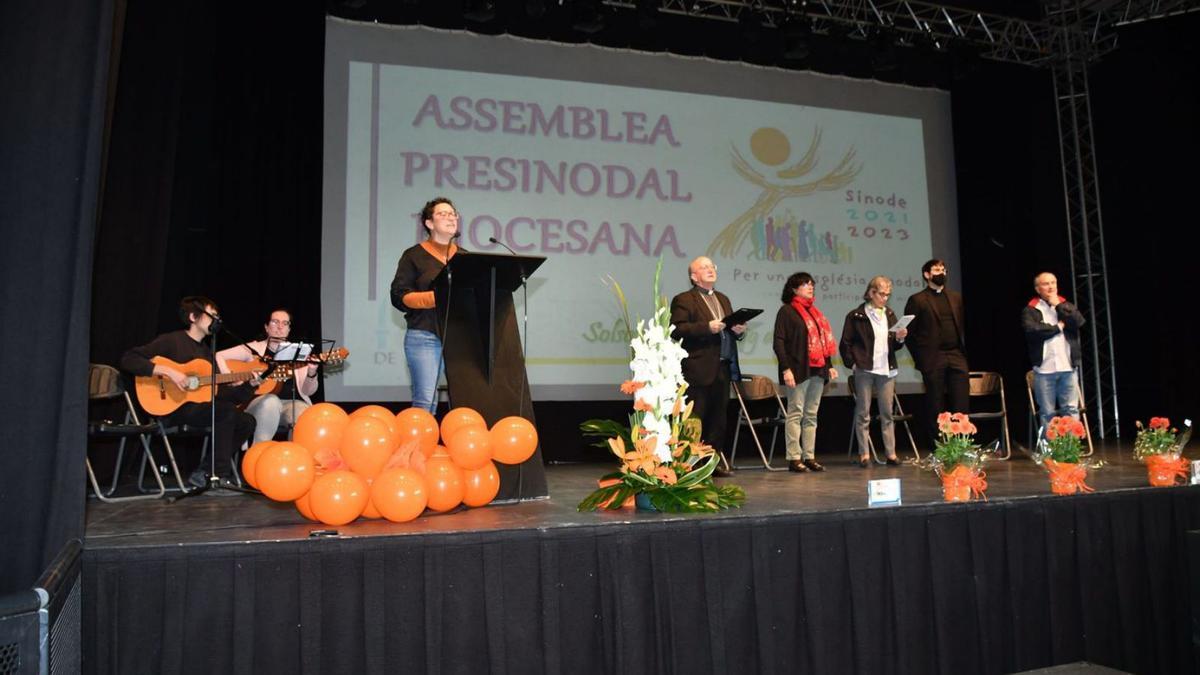 Celebració de l’assemblea presinodal diocesana que es va dur a terme dissabte | BISBAT DE SOLSONA