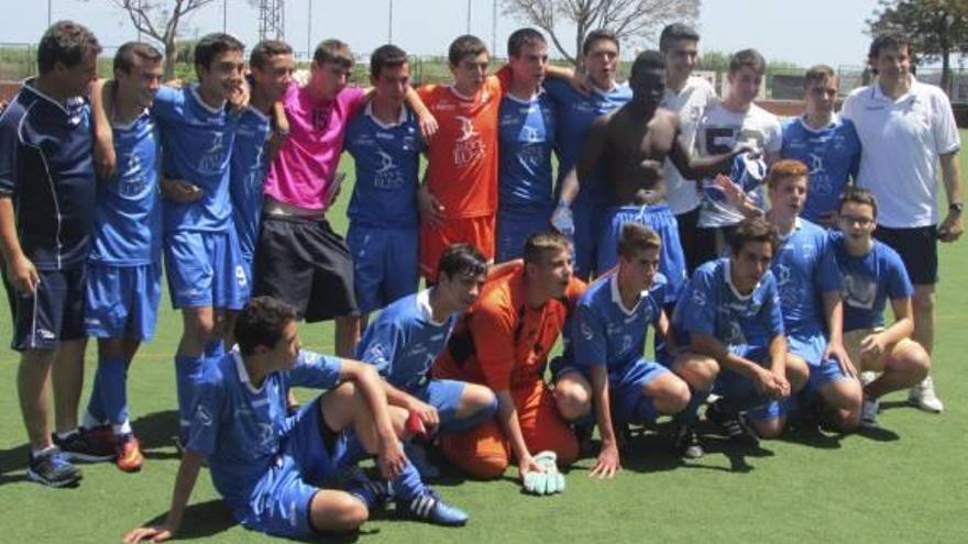 La UD Oliva cadete B asciende a 1ª regional como campeón de 2ª