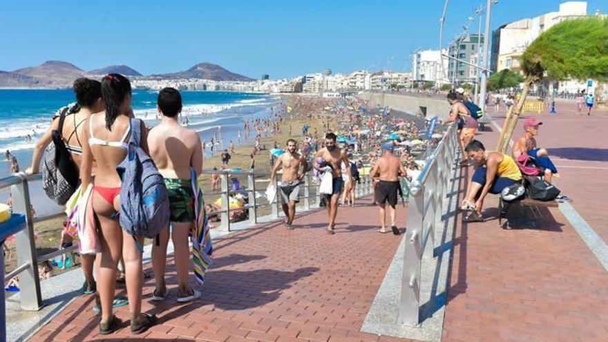 Altas temperaturas en Gran Canaria y Fuerteventura