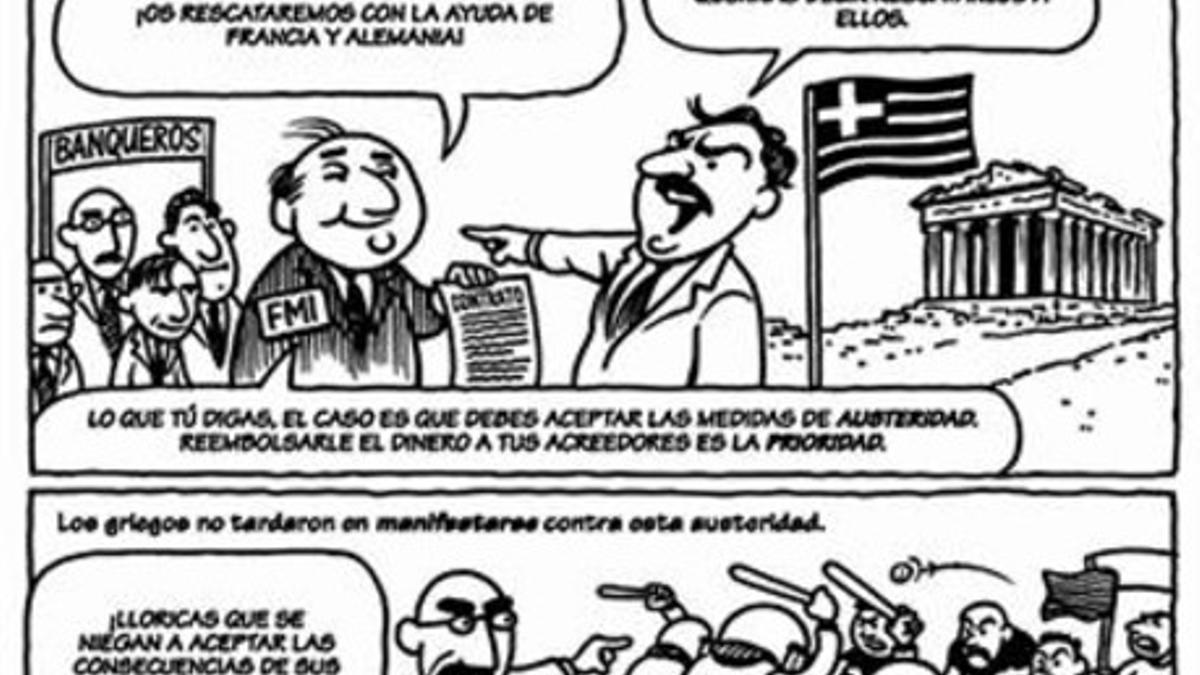 'ECONOMIX' 3 Un revelador cómic que lleva por subtítulo: 'Cómo funciona le economía (y cómo no).