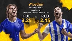 Fuenlabrada vs. Deportivo: horario, TV, estadísticas, clasificación y pronósticos