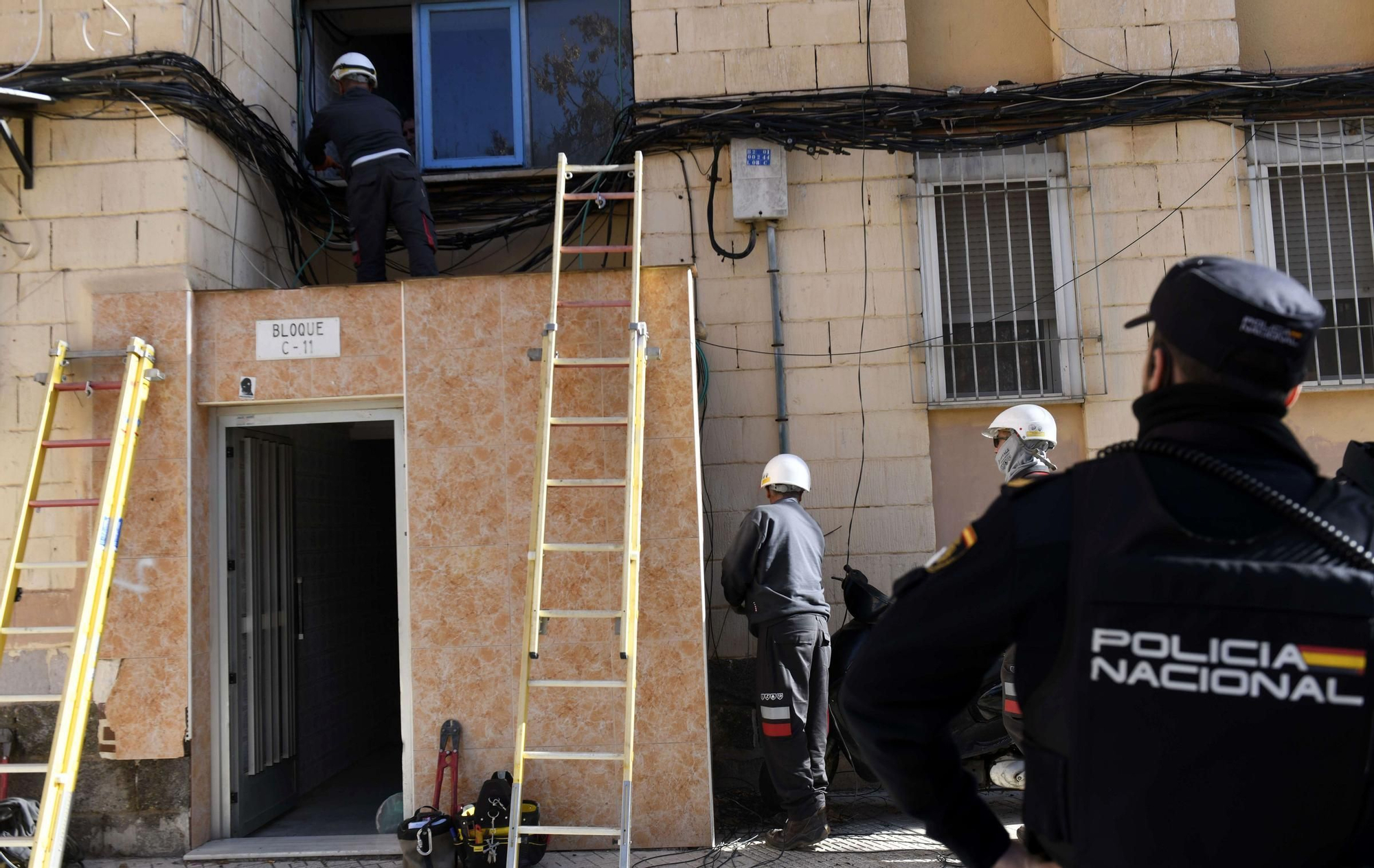 La redada contra el narcotráfico en el Polígono de La Paz, en imágenes