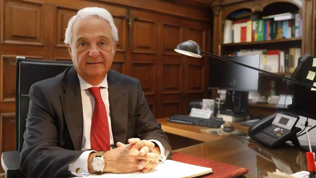 Jesús María Chamorro, presidente del TSJA: “La situación de los juzgados de Oviedo es frustrante y hace tiempo que no se soporta"
