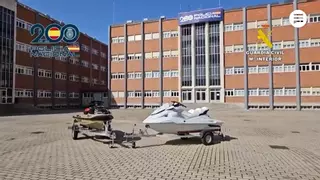 La Policía Nacional y la Guardia Civil desarticulan un grupo que revendía motos de agua compradas con identidades usurpadas