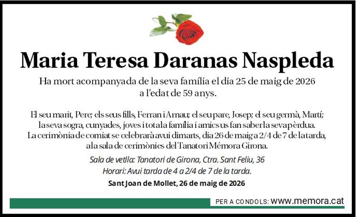 Maria Teresa Daranas