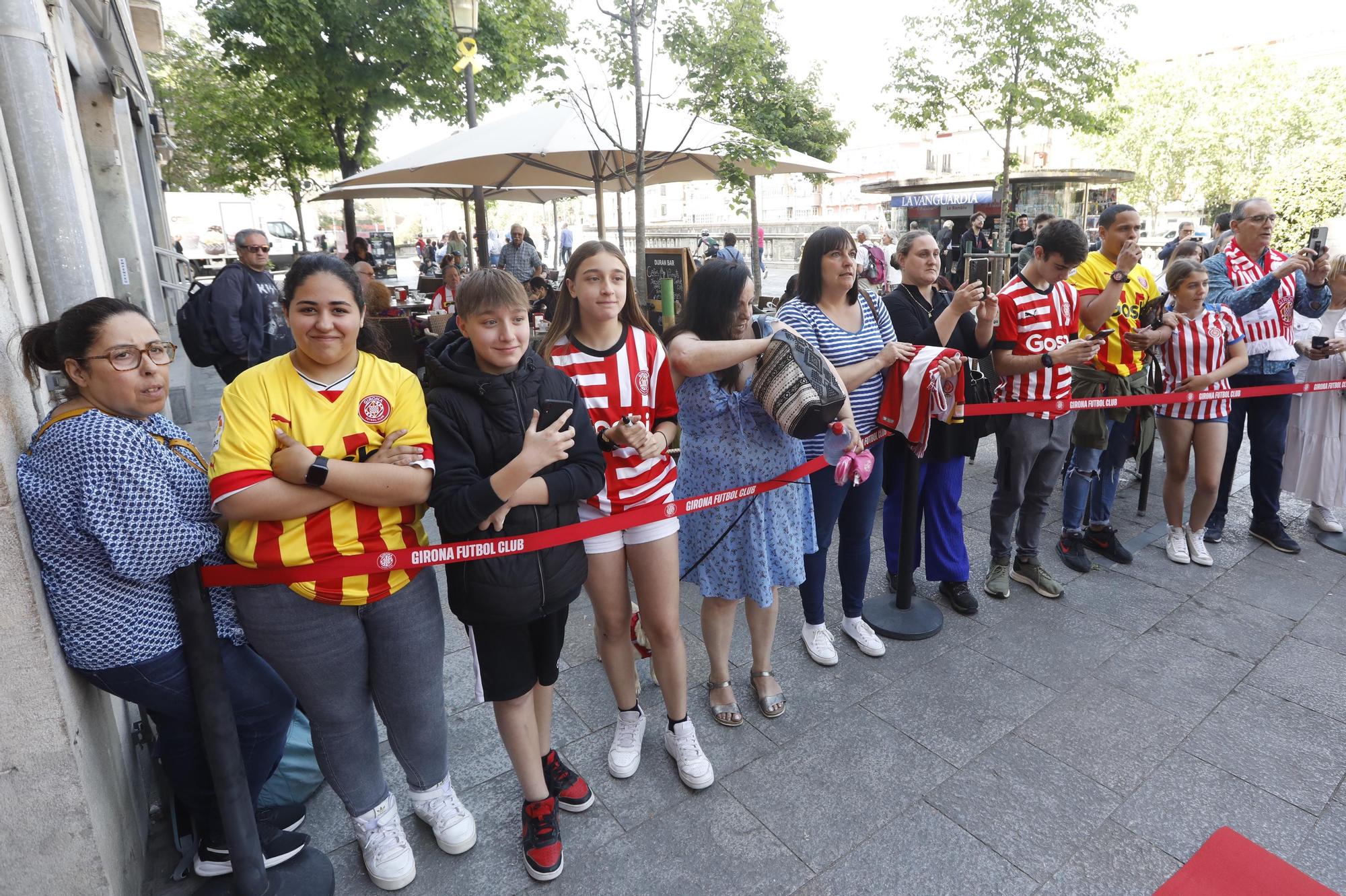 Inauguració de la botiga del Girona FC