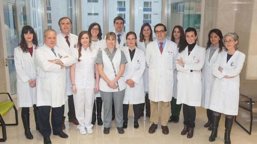 El equipo investigador de la Clínica Universidad de Navarra.