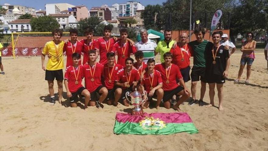 Los cadetes de la UP Plasencia, campeones de España