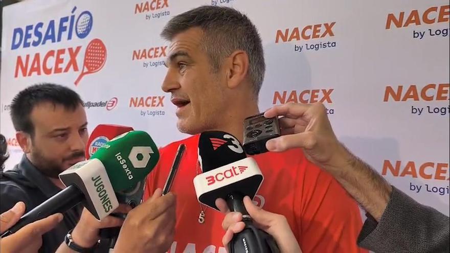 Masip: "¿Julián? A cualquiera que le guste el fútbol le gusta"