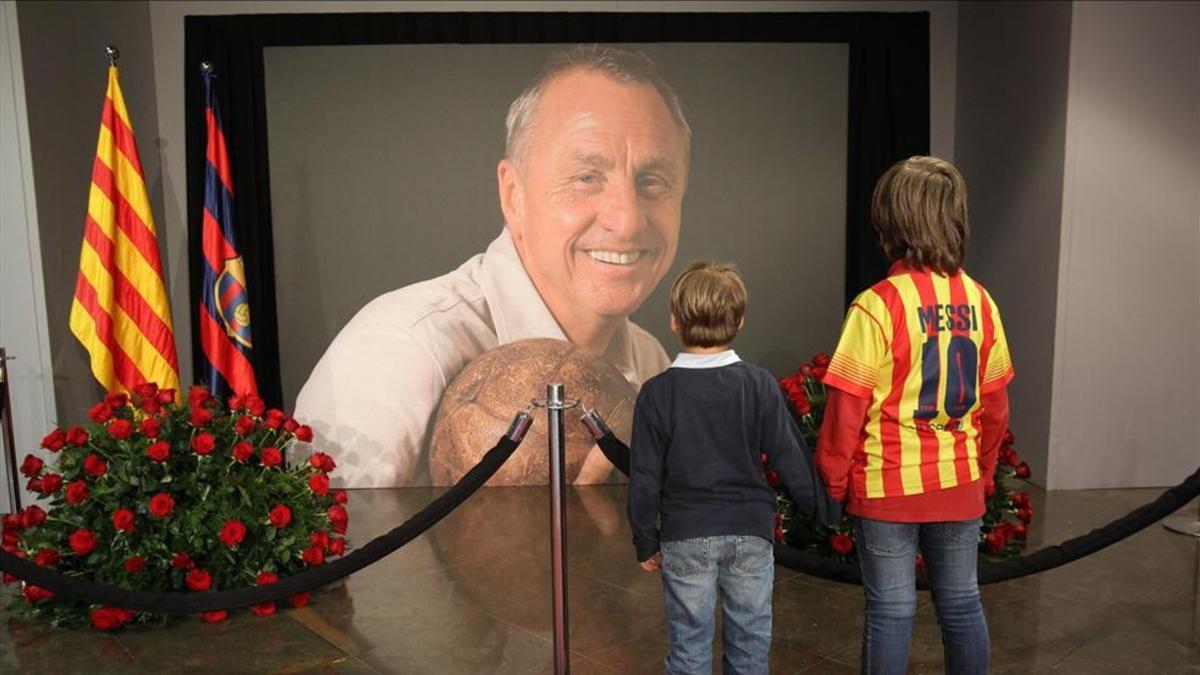 Johan Cruyff falleció en marzo de 2016