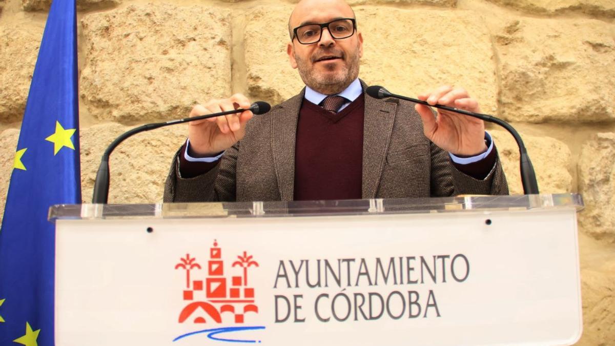El delegado de Movilidad del Ayuntamiento de Córdoba, Bernardo Jordano.