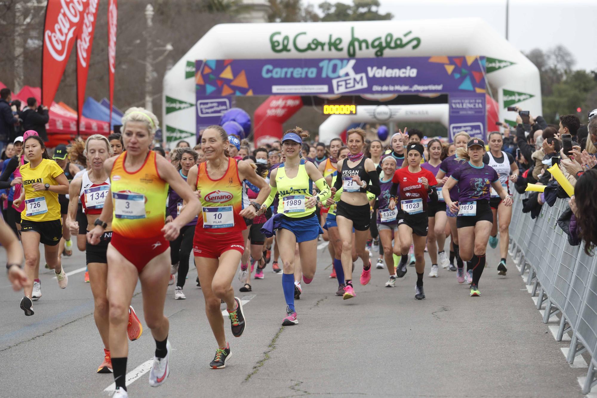 Búscate en la 10 k del Día de la Mujer