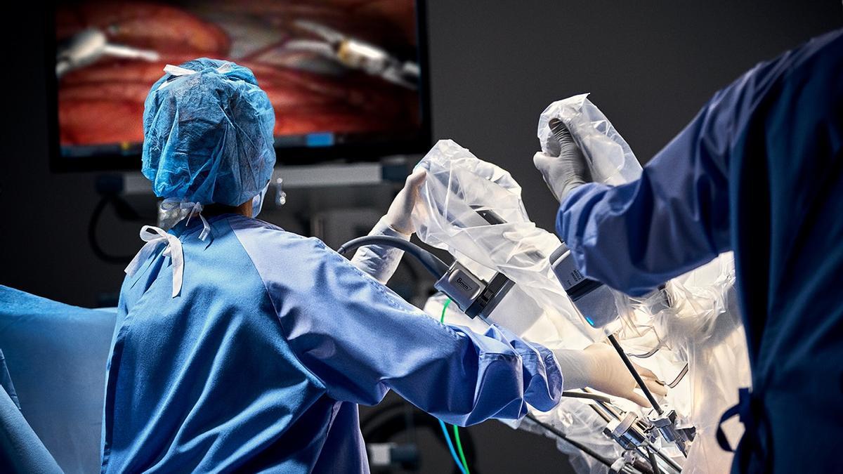 Cirugía robótica da Vinci en Murcia