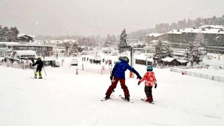 Una imatge de les pistes d&#039;esquí de l&#039;estació de La Molina d&#039;enguany