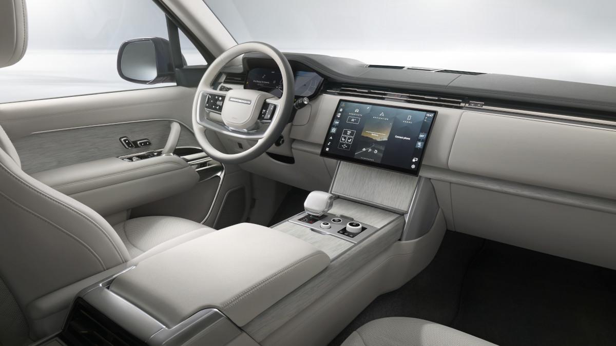 Interior del Range Rover SV Ultra