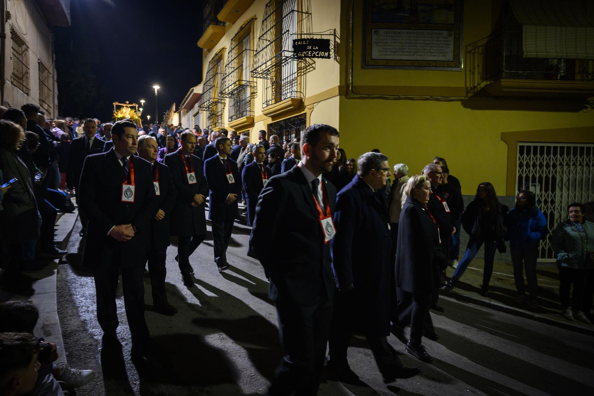 Viacrucis penitencial del Cristo del Socorro en Cartagena