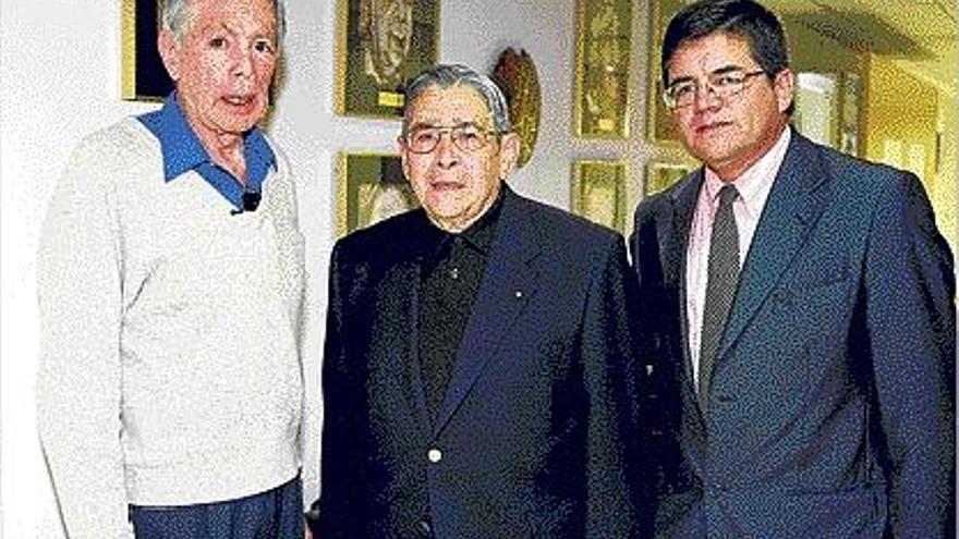 Alejandro Espinosa, Félix Alarcón y Patricio Cerda.