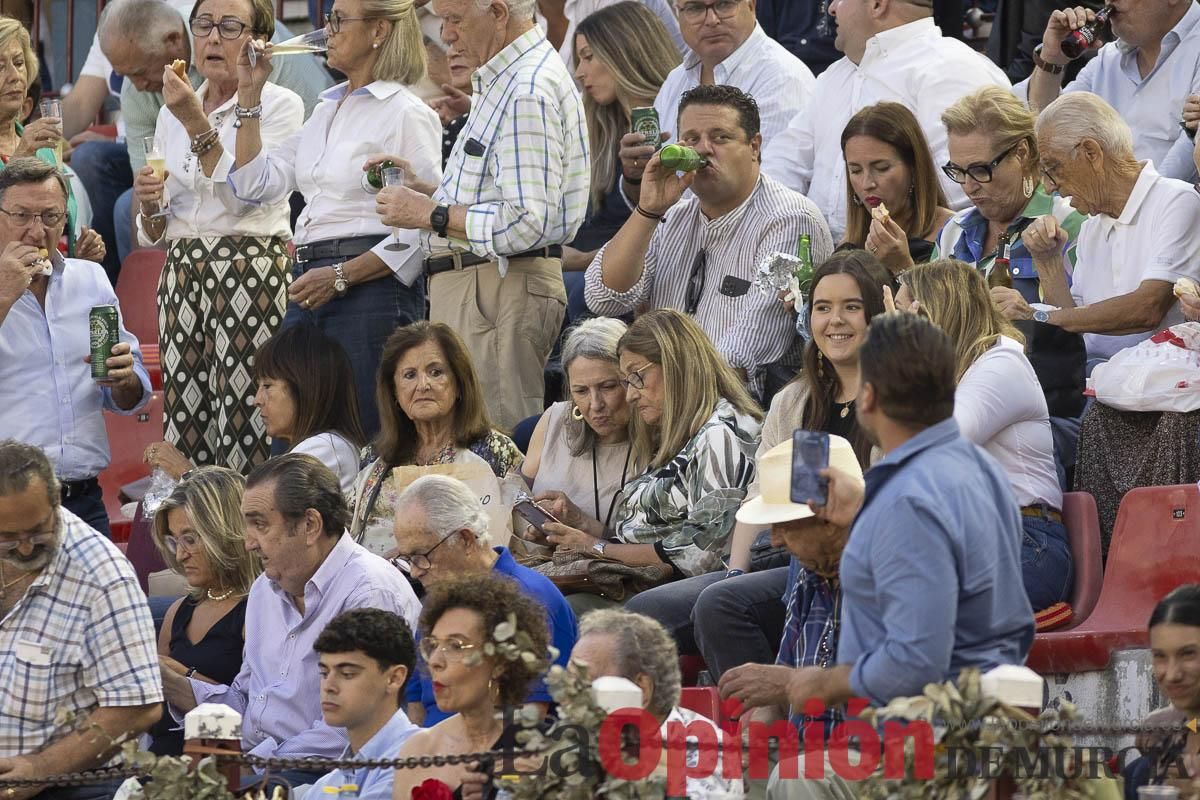 Cuarta corrida en la Feria Taurina de Murcia (Castella, Manzanares y Ureña)
