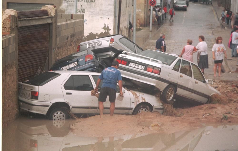 Inundaciones en Alicante 1997