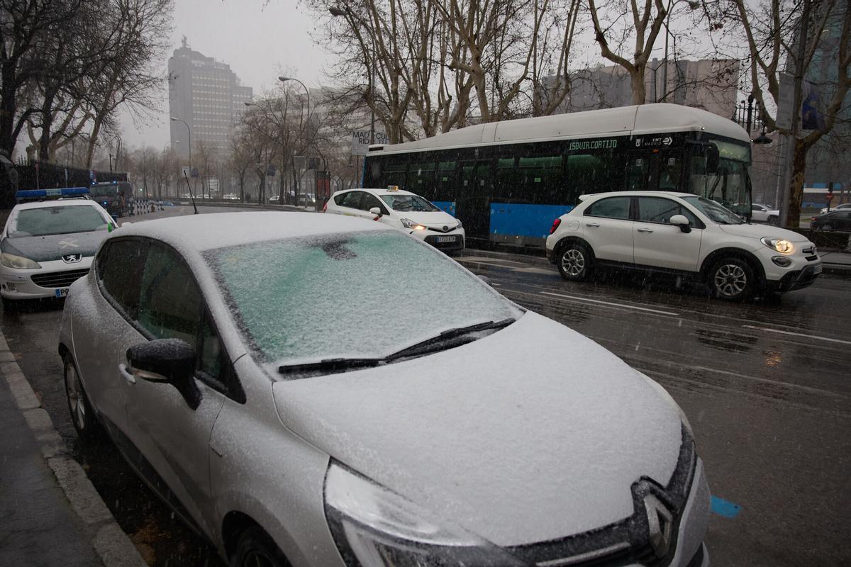 28 de enero de 2026: las imágenes de la gran nevada en la Comunidad de Madrid