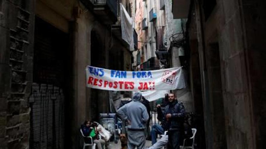 Barcelona Ocupen un edifici contra l&#039;especulació