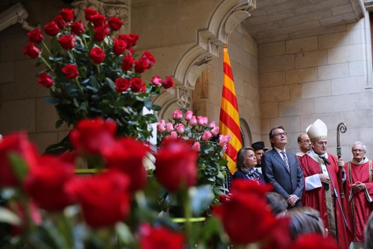 Missa de Sant Jordi a la Generalitat.