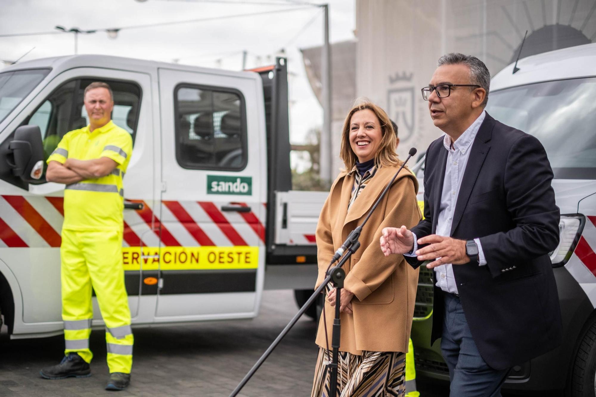 Presentación nuevos vehículos servicio de carreteras