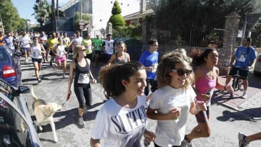 Marcha popular en La Alberca