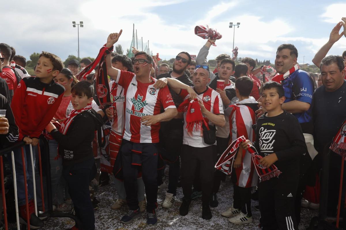GALERÍA | Así recibió la Fan Zone al Zamora CF antes del partido