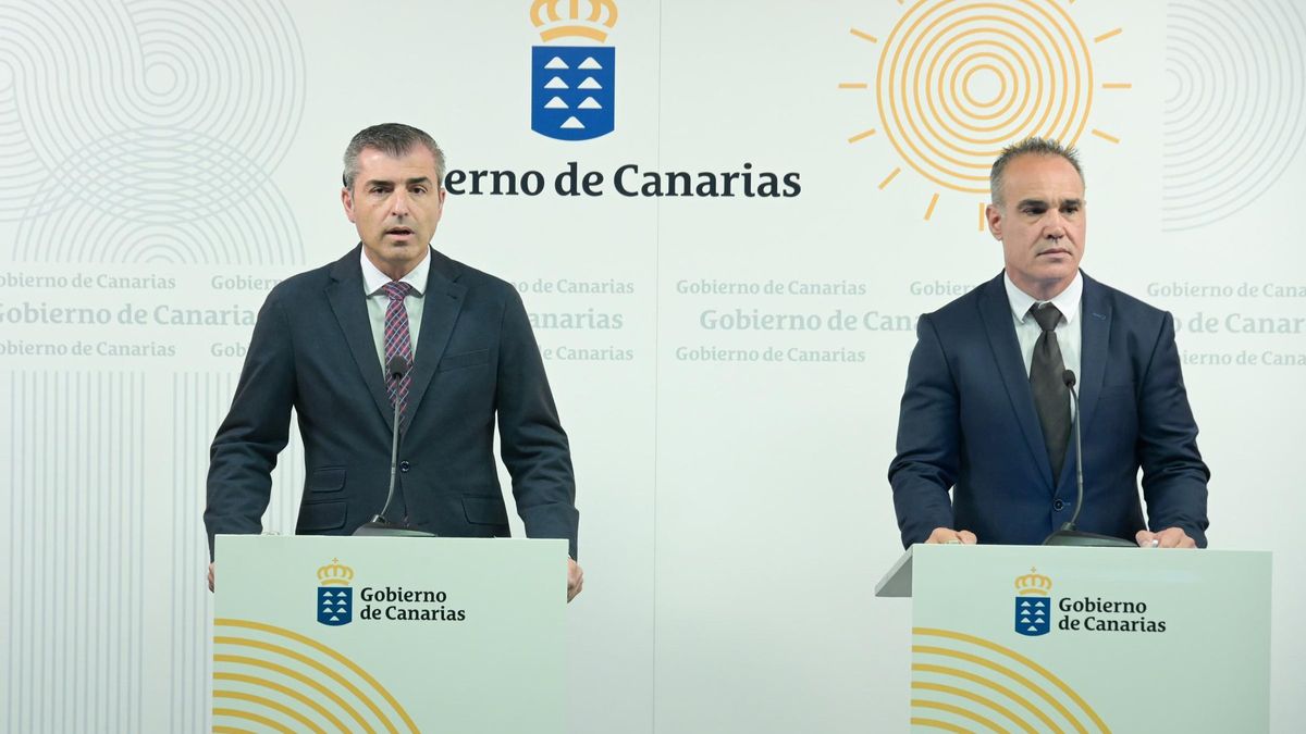Manuel Domínguez y José Ramón Barrera presentanpresentan las propuestas del Gobierno de Canarias para aumentar la oferta de vivienda de alquiler con los incentivos fiscales del REF