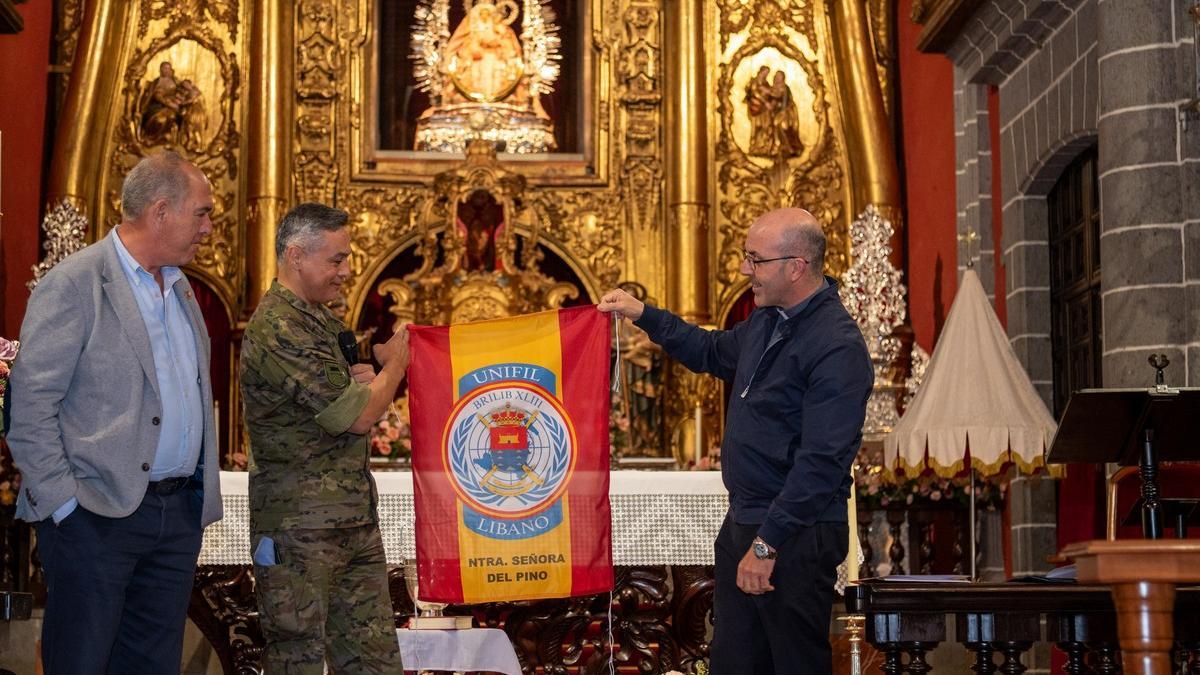 La Brigada Líbano (BRILIB XLIII) visita a la virgen del Pino