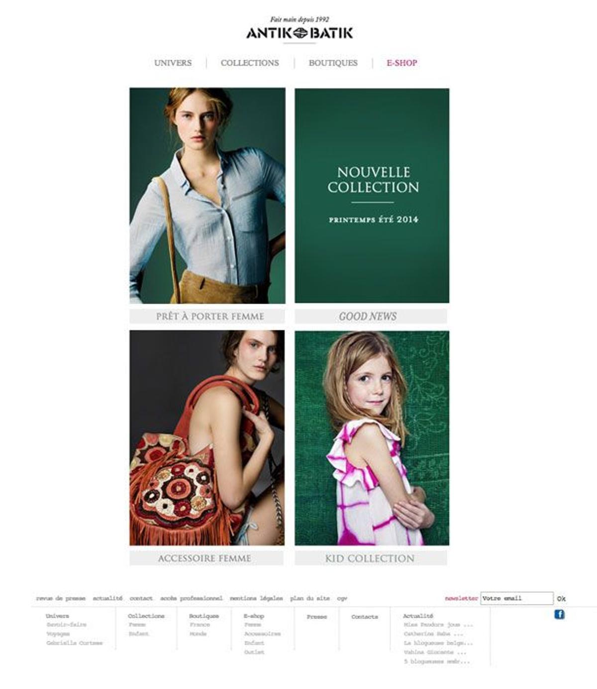 Antik Batik, firma, francesa, tienda online, España, étnico, bordados, moda, mujer