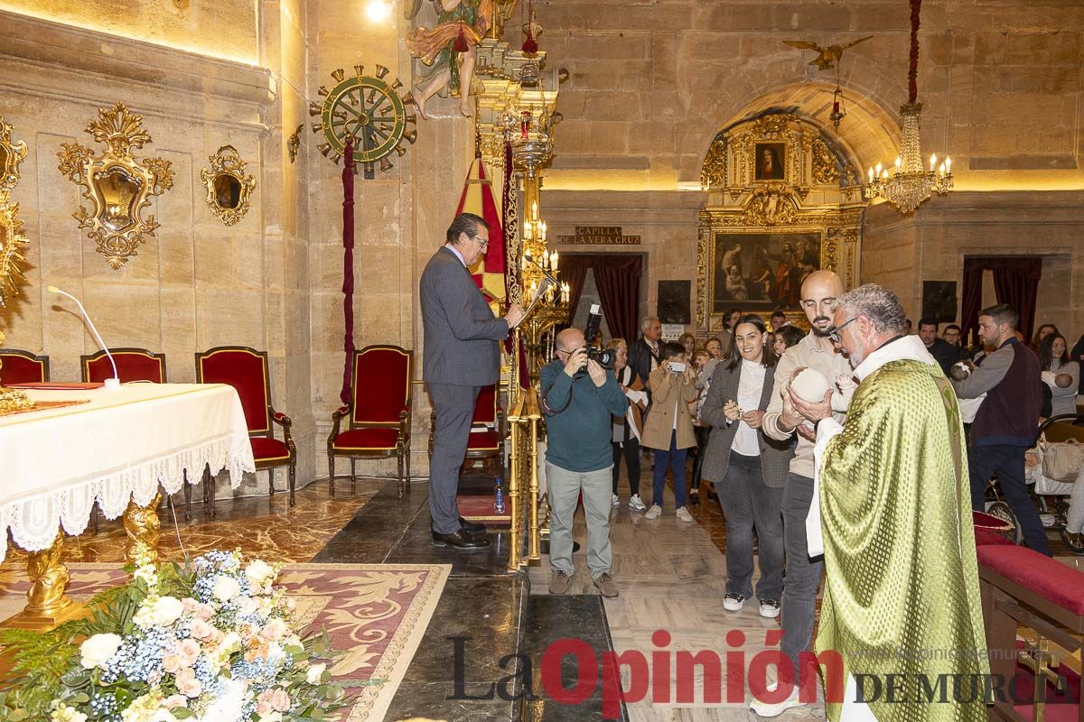 Presentación a la Vera Cruz de Caravaca de los niños nacidos en 2023