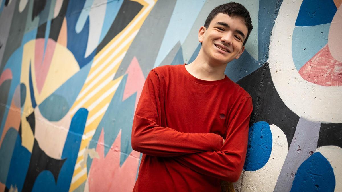 Mario Rodríguez estudiante del Liceo Francés de Tenerife.