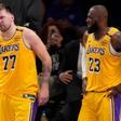 Doncic y LeBron James, compañeros en los Lakers