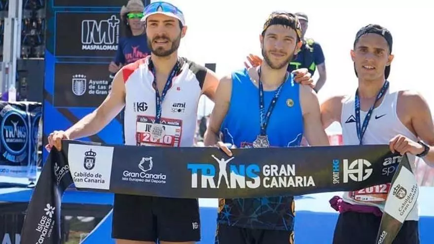 Juanjo Somohano, subcampeón de la Transgrancanaria