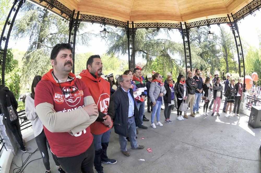 1 de mayo: Miles de personas se manifiestan en Asturias para reivindicar mejoras laborales