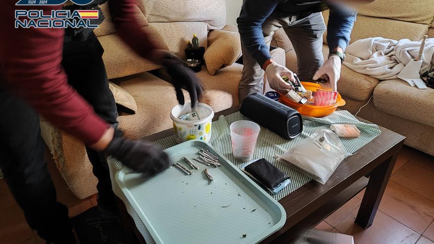 VÍDEO | Intervienen cocaína, marihuana y hachís en la operación antidroga en el barrio de Corea en Palma