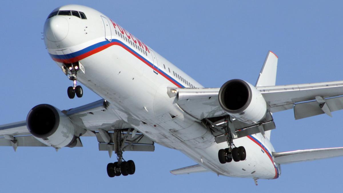 Un avión de Rossiya Airlines, en una imagen de archivo.