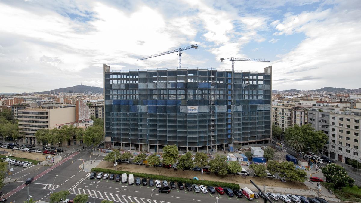 La antigua sede de Telefónica, en la avenida Roma, en Barcelona.