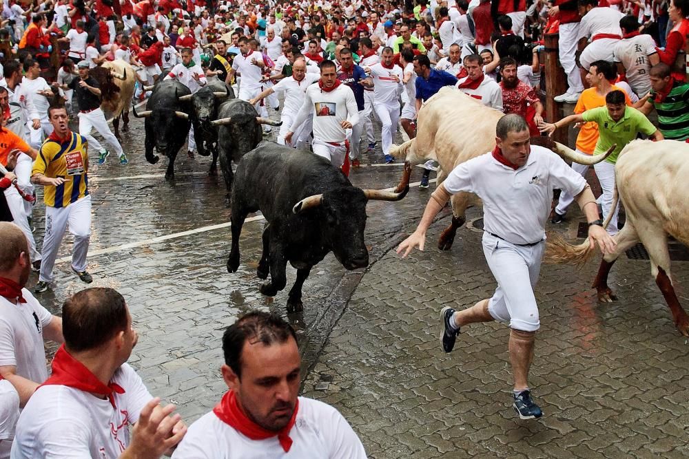 Segundo encierro de Sanfermines 2018