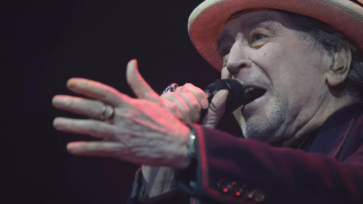 Joaquín Sabina, en concierto.